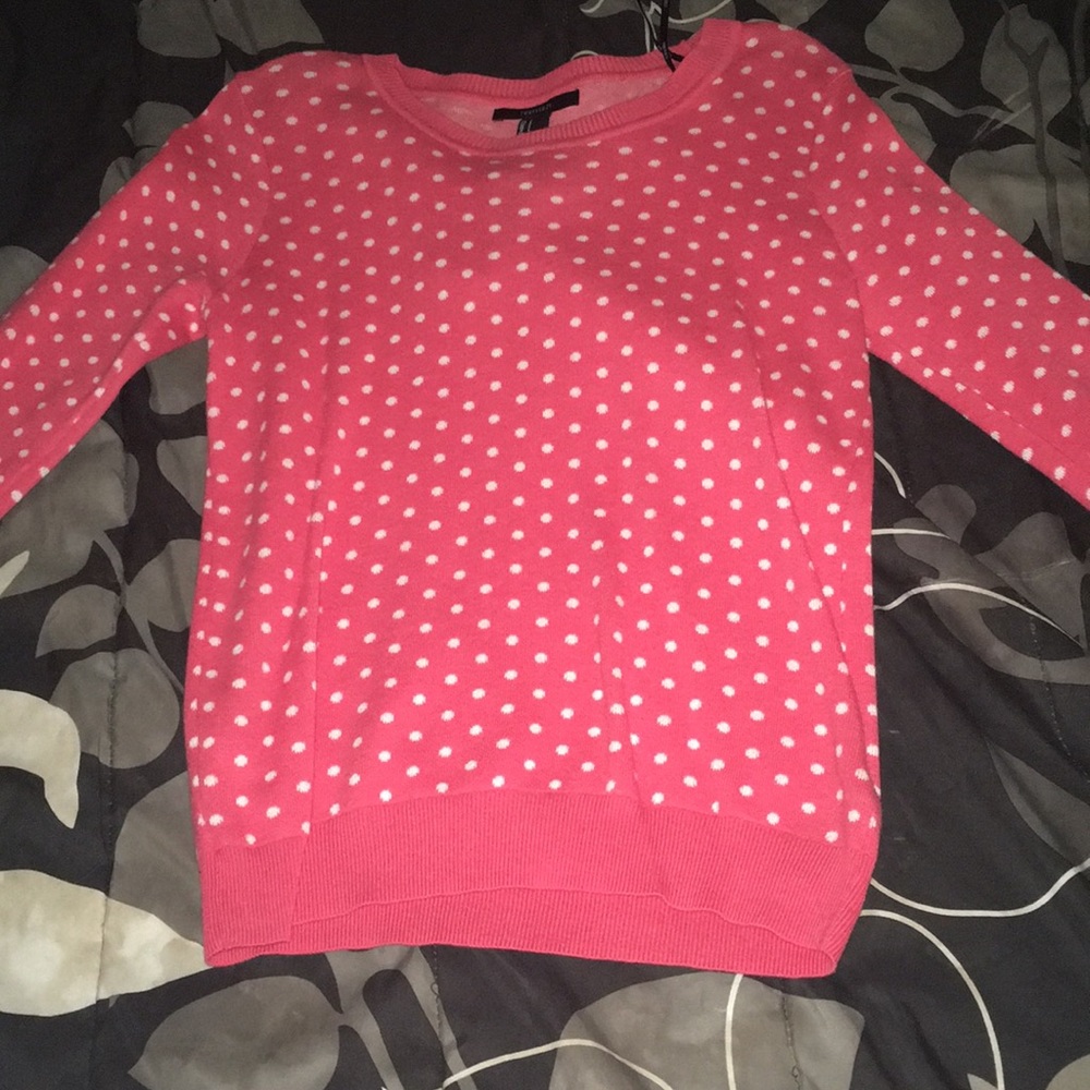 Polka dot sweater!